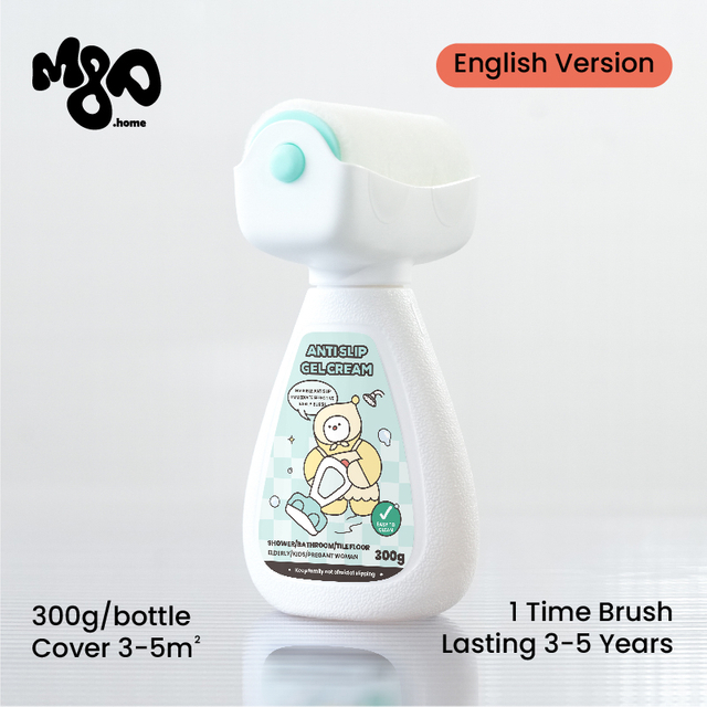English Sticker, 300g Anti-Slip Gel with Brush